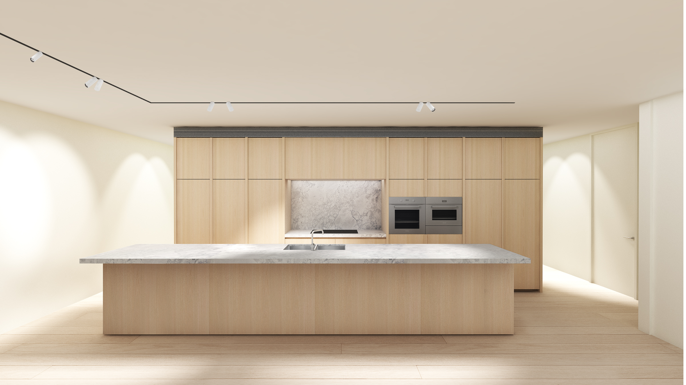 Port Melbourne Apartment — Kitchen