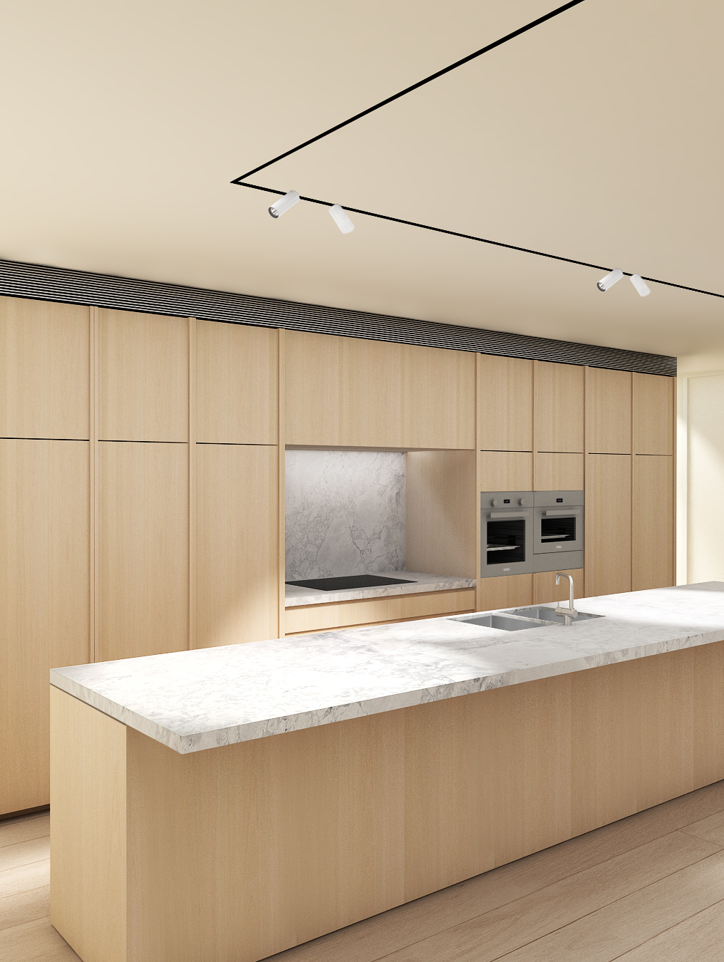 Port Melbourne Apartment — Kitchen