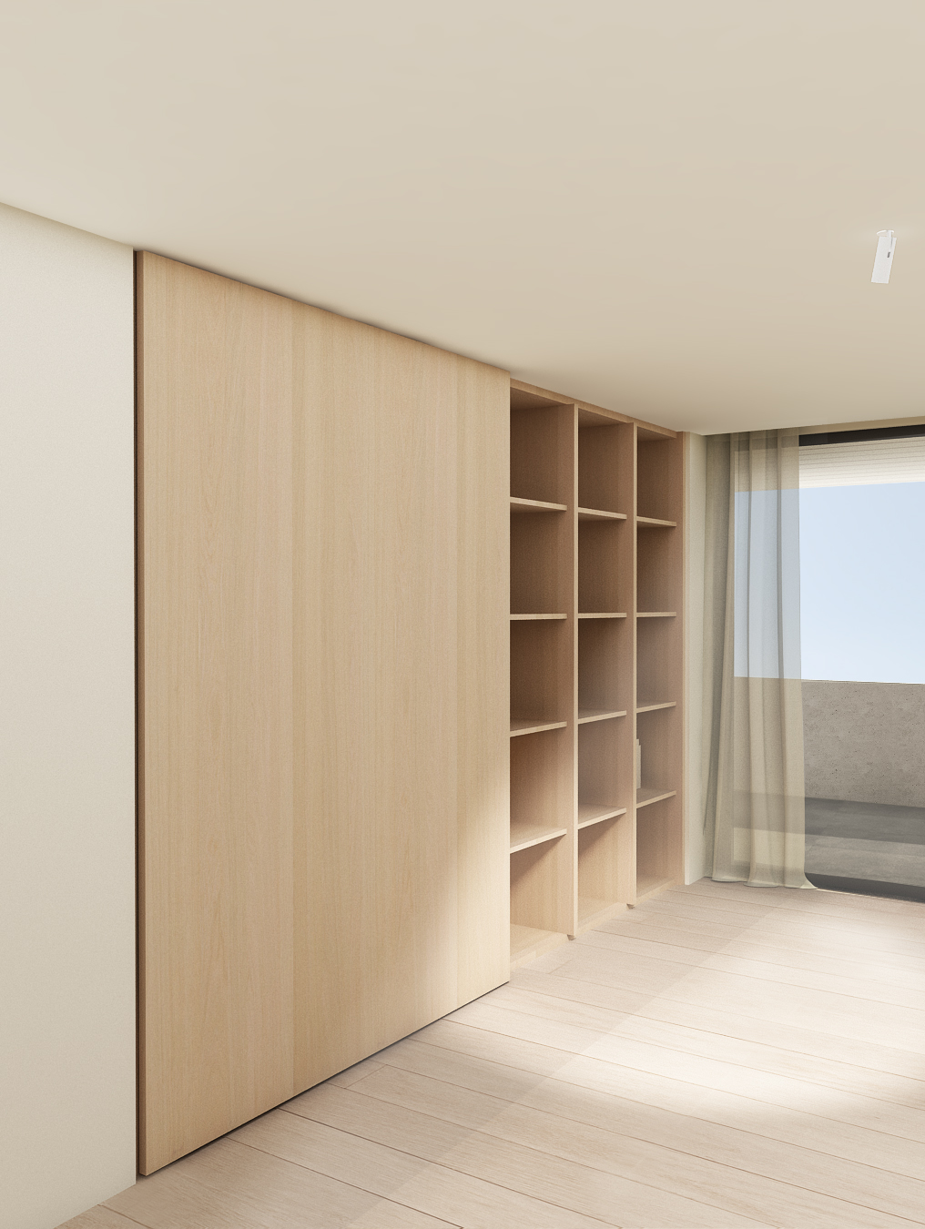 Port Melbourne Apartment — Living Cabinetry