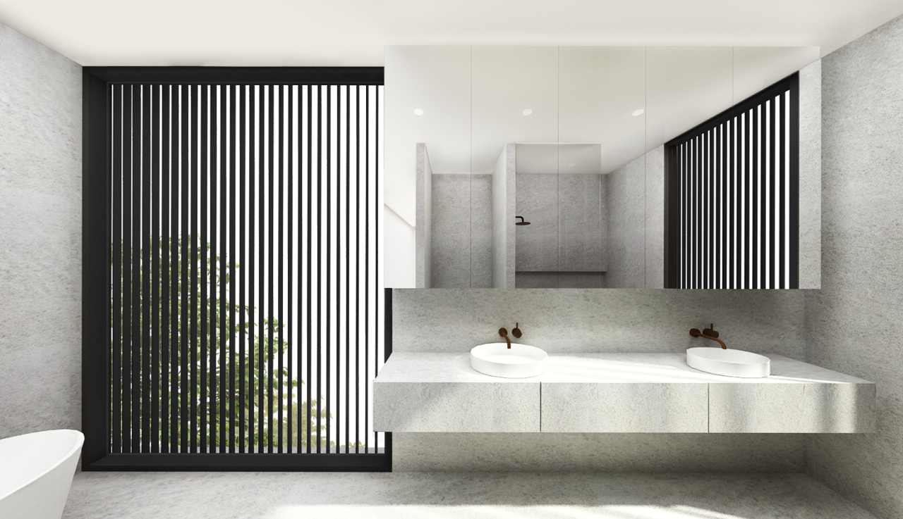 South Yarra Terrace — master ensuite
