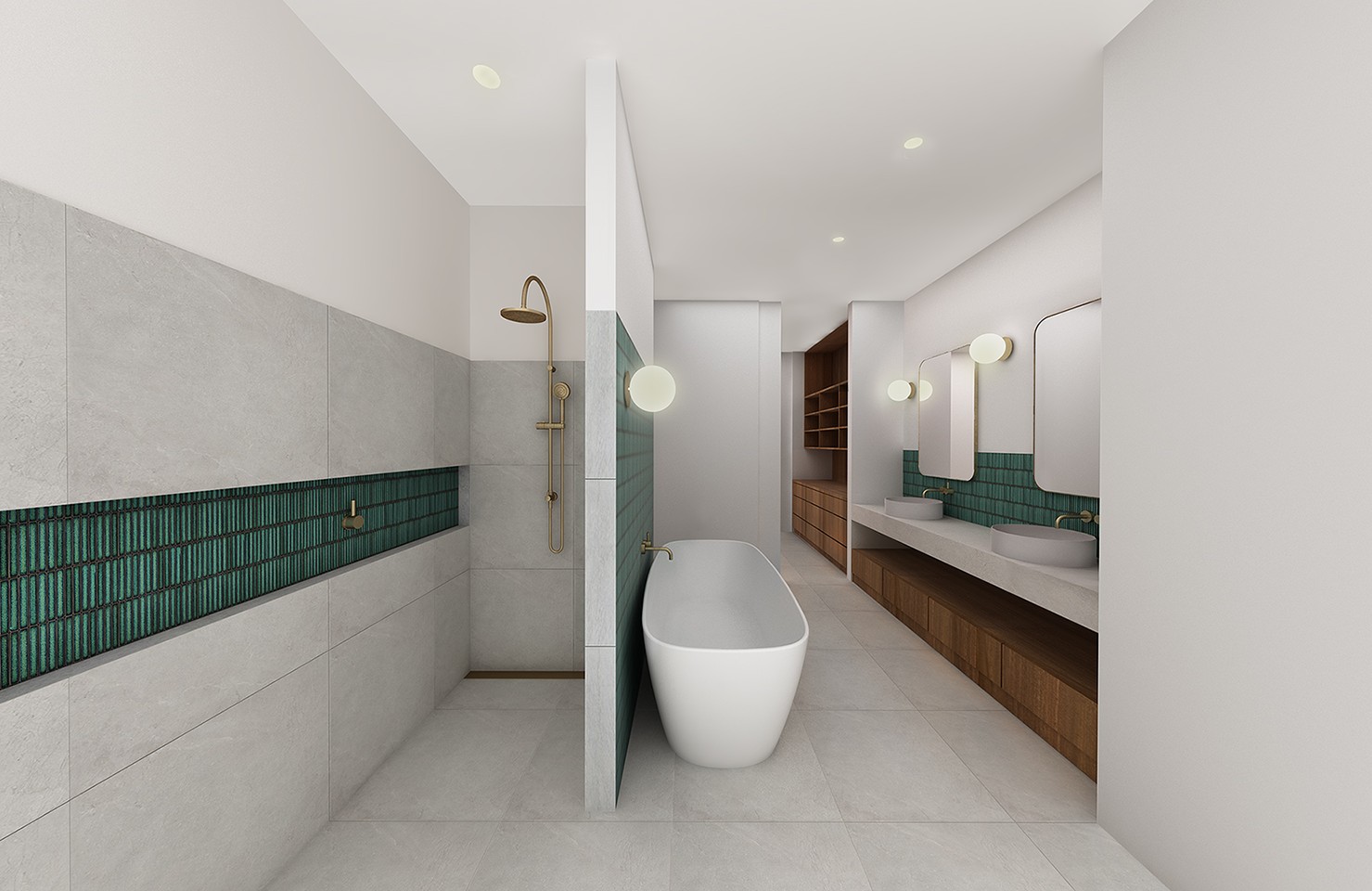 North Caulfield Residence bathroom