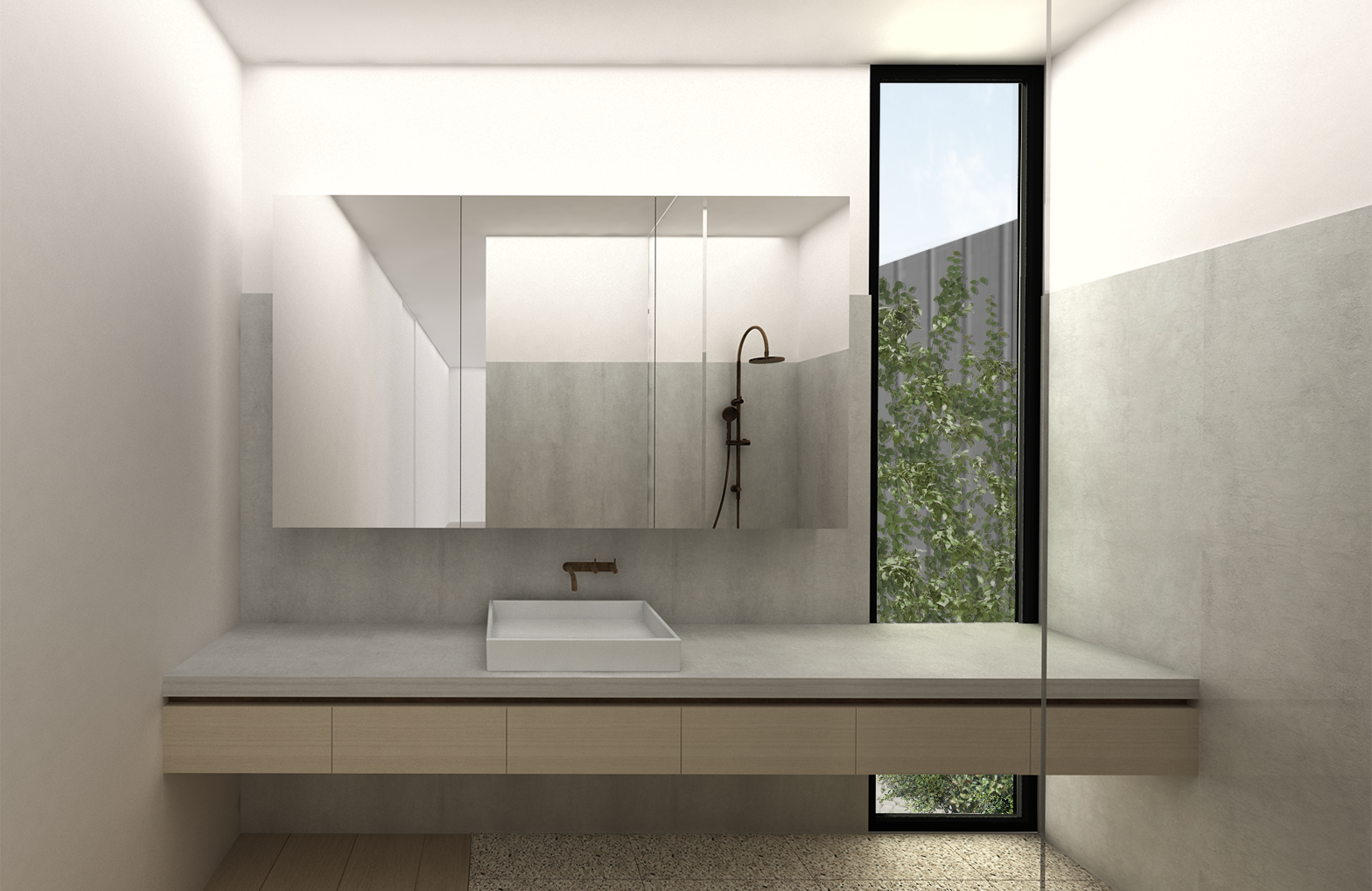 Port Melbourne Residence — bathroom