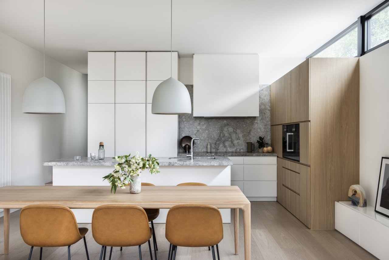 South Melbourne Residence — kitchen/living