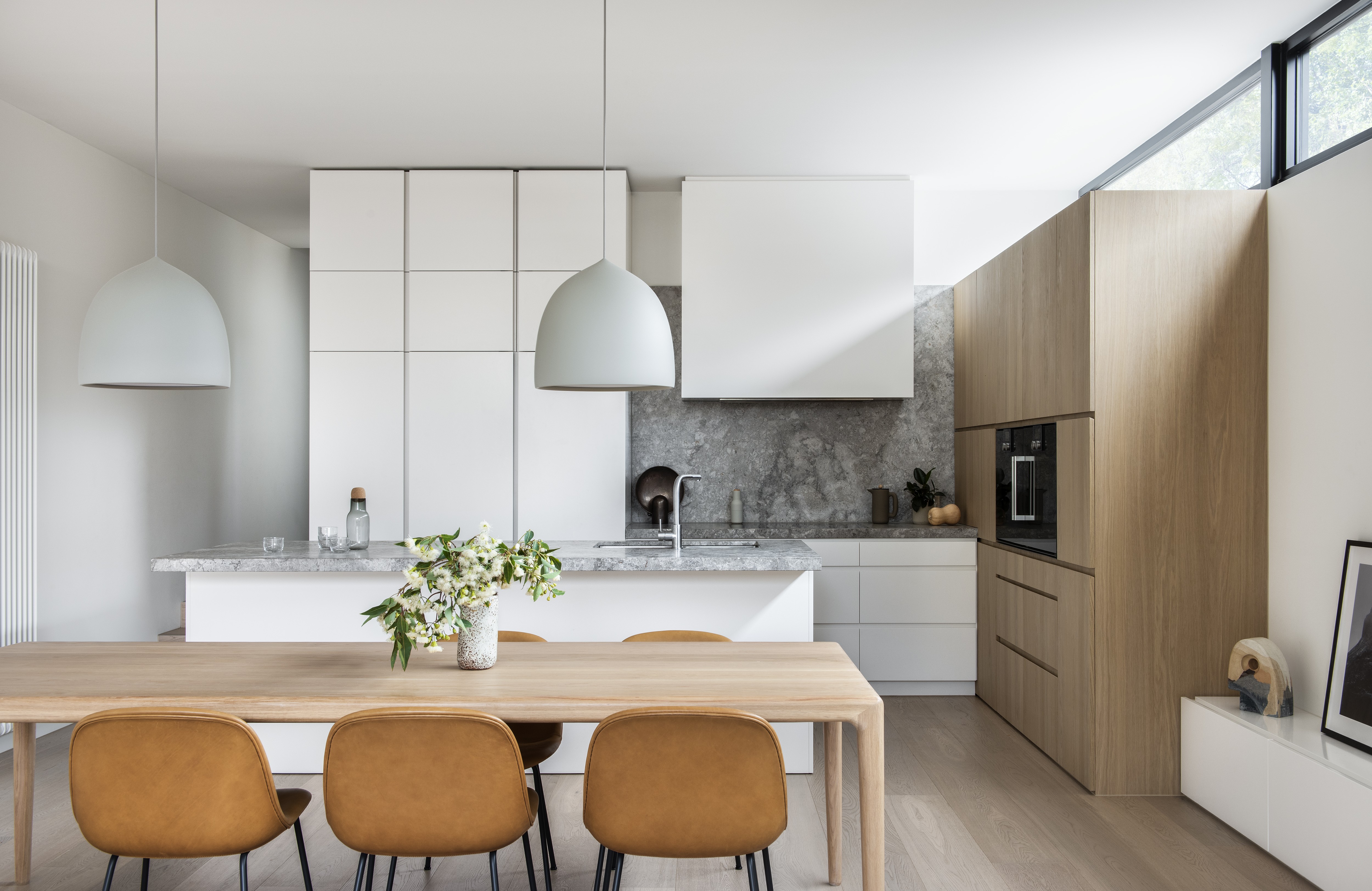 South Melbourne Residence — kitchen/living