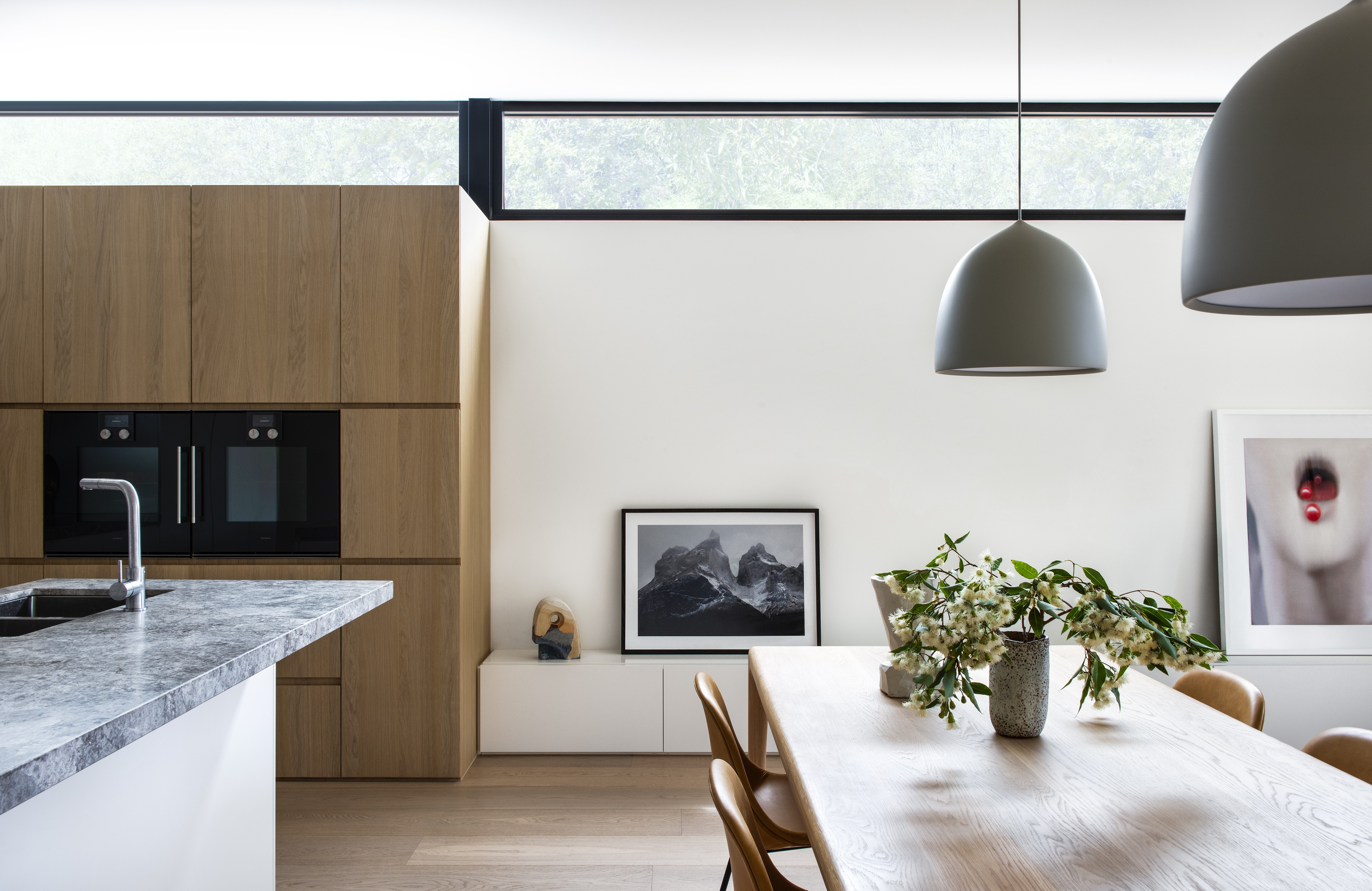 South Melbourne Residence — kitchen/living